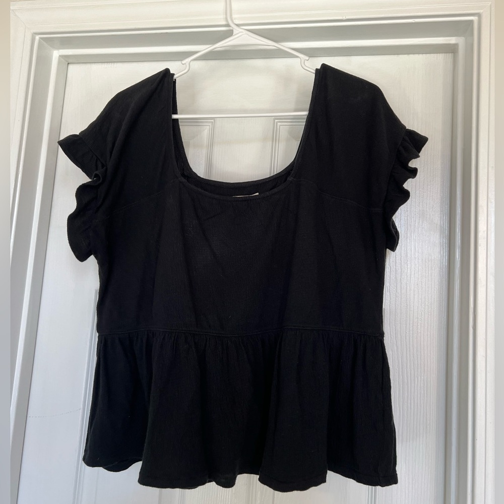 Madewell relaxed peplum